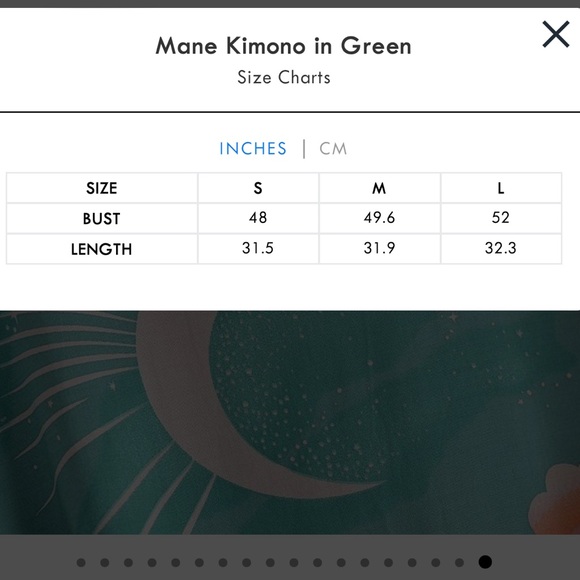 Moon Kimono in Green - Picture 16 of 16